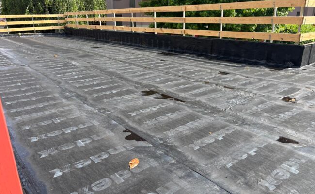 Rifacimento tetto in guaina