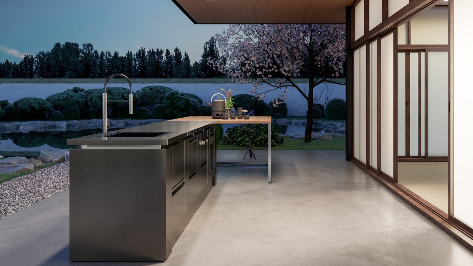 Outdoor kitchen