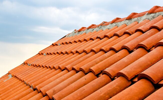 Tetto in tegole portoghesi