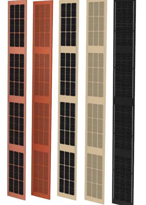 Fotovoltaico colorato per tetti in urbanistica, Lissone, Monza, Milano, Como, Lecco e Varese