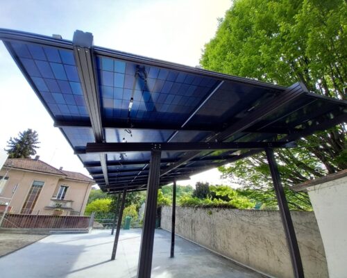 pensiline autoportanti a Lissone